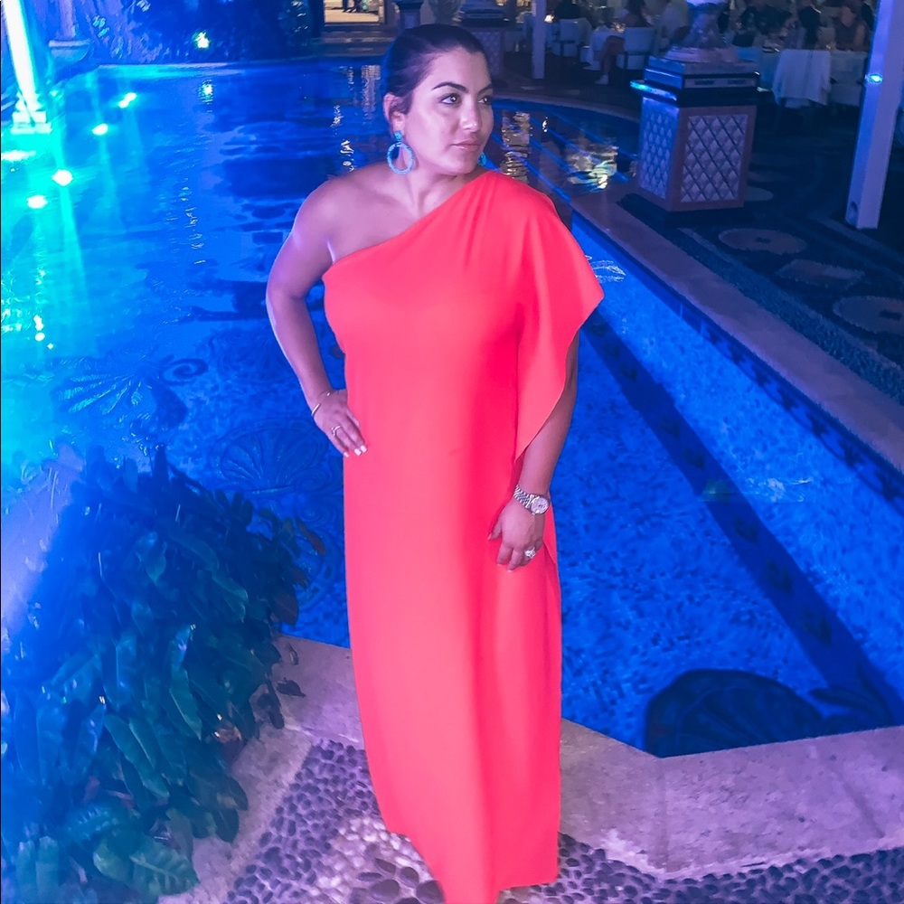 Maxi one shoulder dress - GORGEOUS!